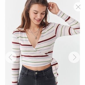 Urban Outfitter out from under wrap shirt